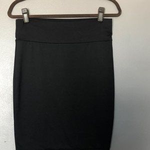 Poly/Spandex Pencil Skirt